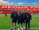 na stadionu FC Sevilla při zápese |Evropské ligy